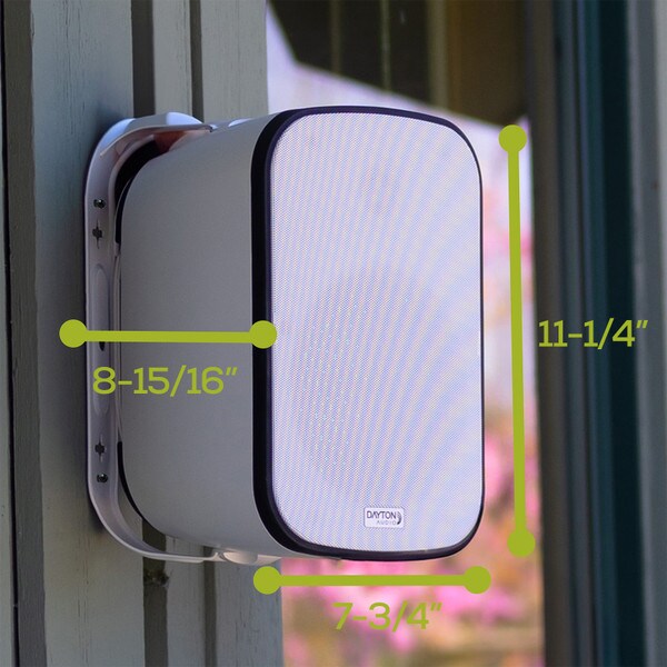 Main product image for Dayton Audio IO65XP Bluetooth 80 Watt Outdoor Installation Speaker Pair White310-041